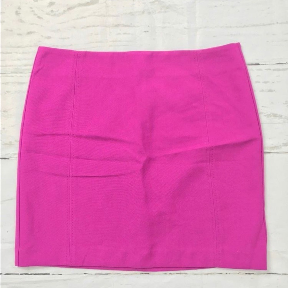 Ann Taylor LOFT Pink Pencil Skirt